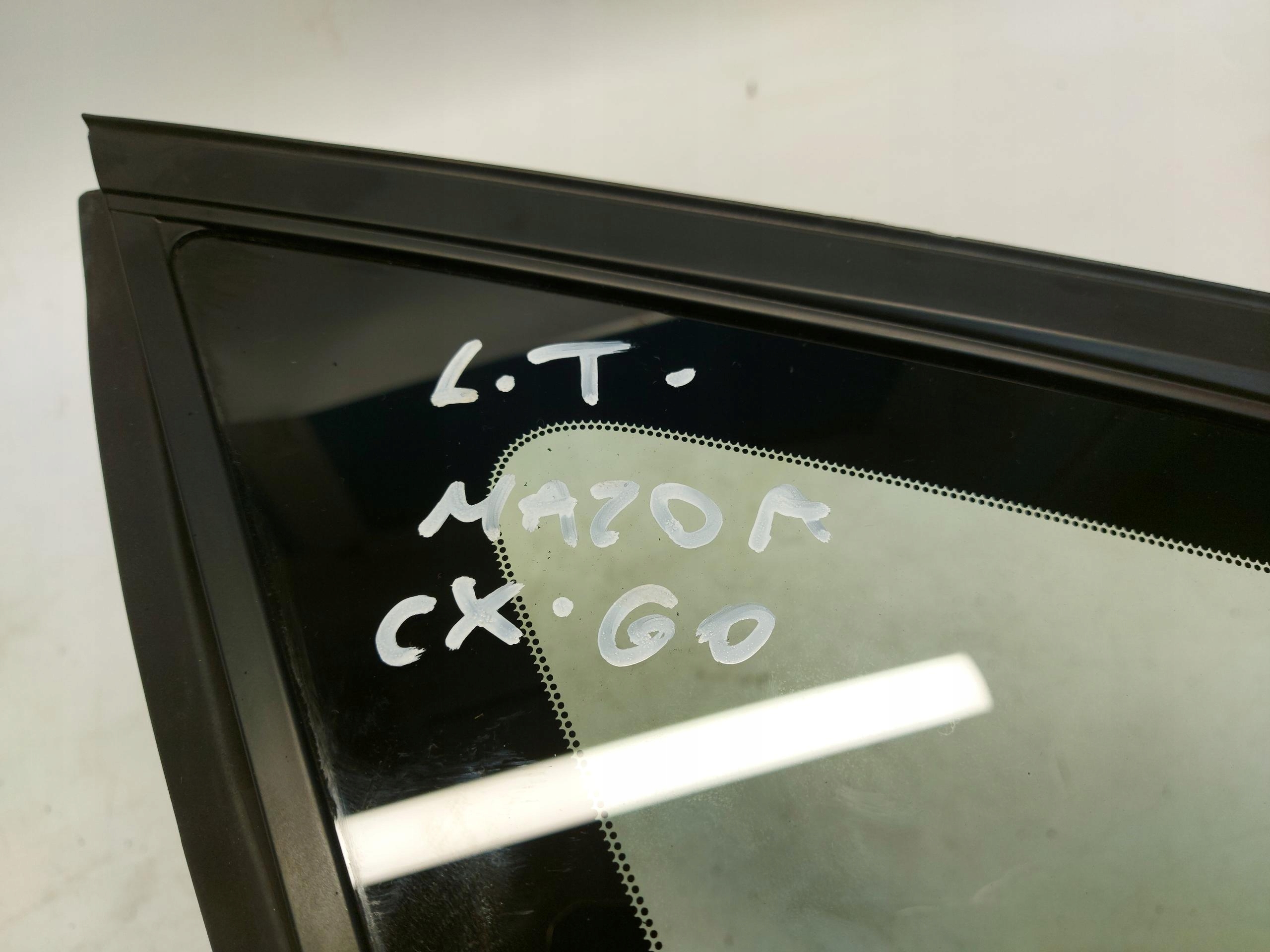 Mazda CX60 PHEV window bodywork left rear part rear