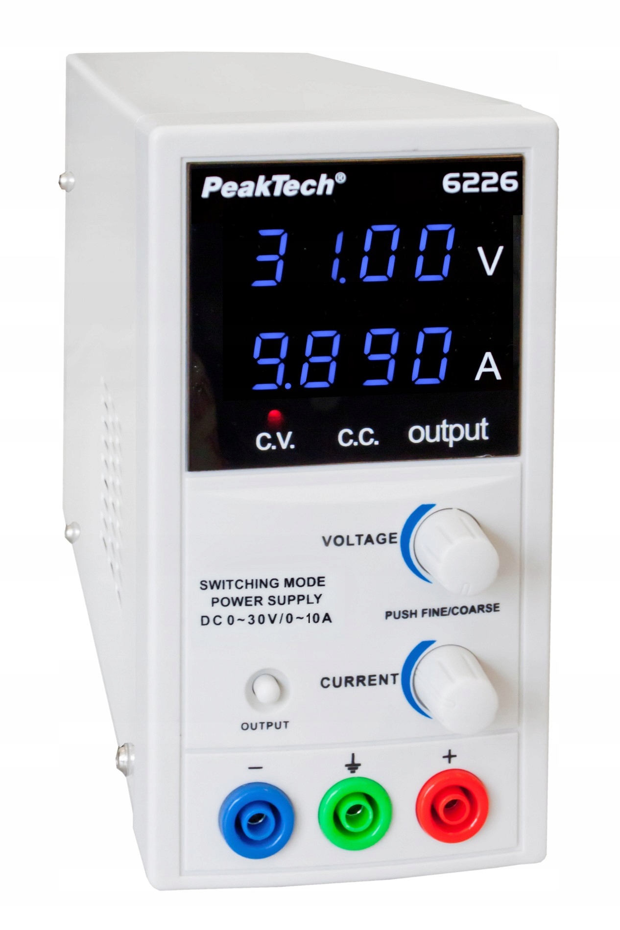 Laboratórny napájací zdroj 30V 10A PeakTech 6226