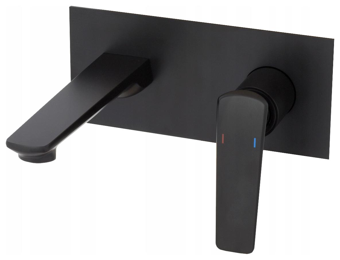 York Černá Podomítková Umyvadlová Baterie Baterie