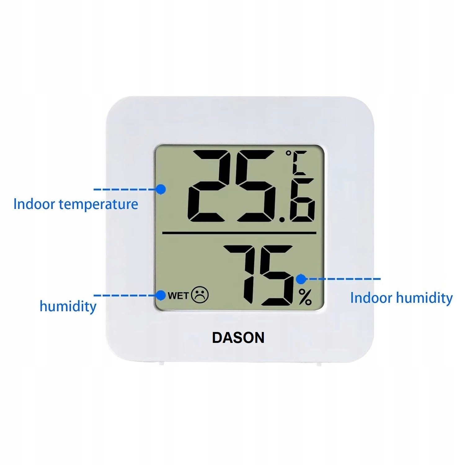 Mini Termometr Higrometr Wilgotnościomierz -10° - +70° Kod producenta Mini Termometr Higrometr