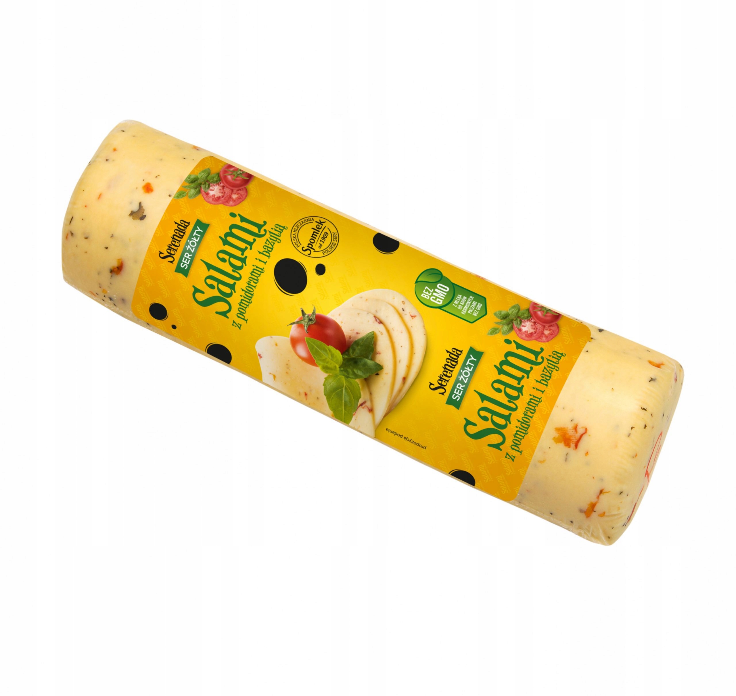 Levně Salámový sýr s rajčaty a bazalkou, 1,45 kg.