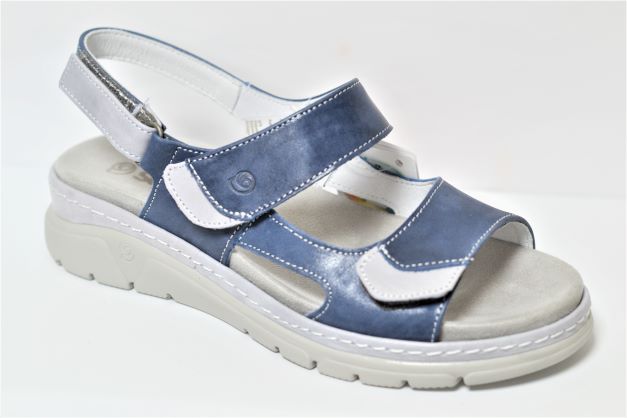 Suave 710134-05 Pohodlné Modré Sandály VEL.41