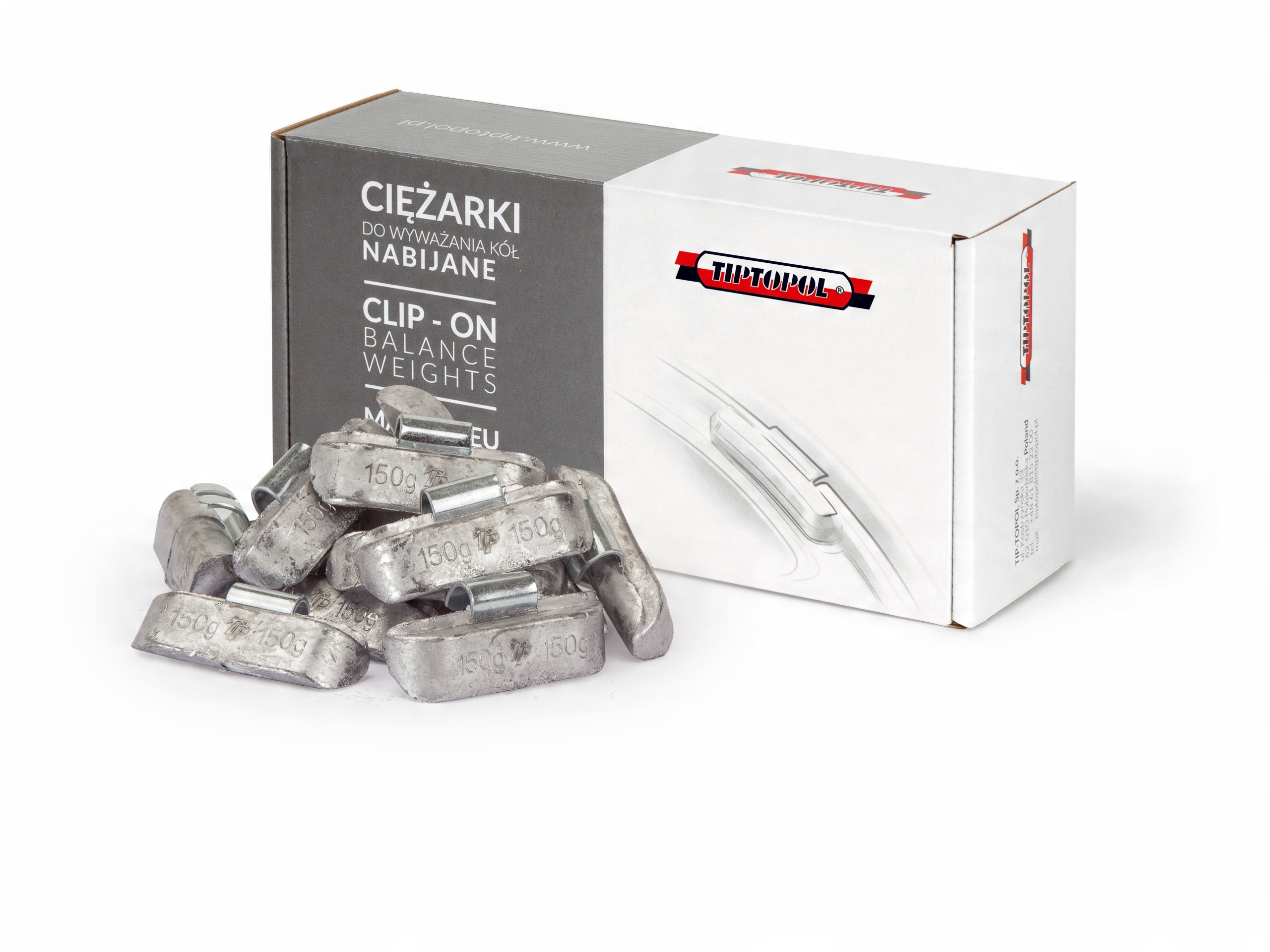 

Ciężarki Ołowiane Nabijane Felgi Stal. Truck 150g
