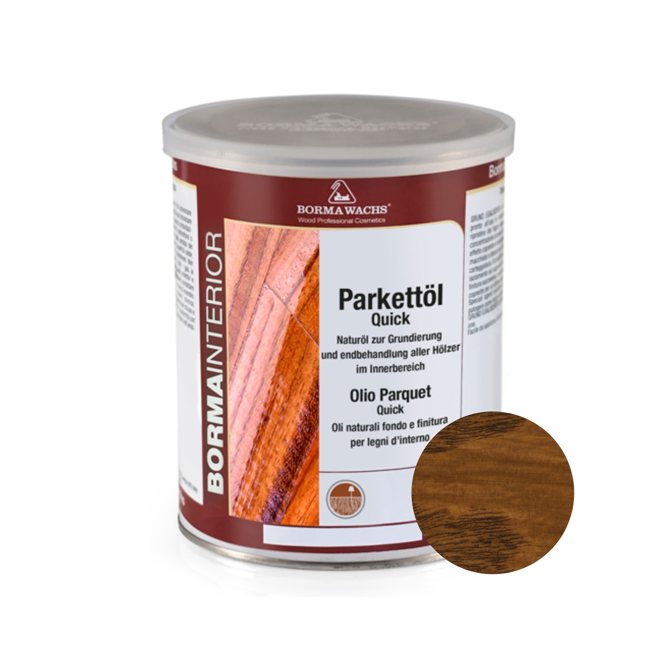 Olejovosk Na Dřevo A Parkety Barva Dub 1 L