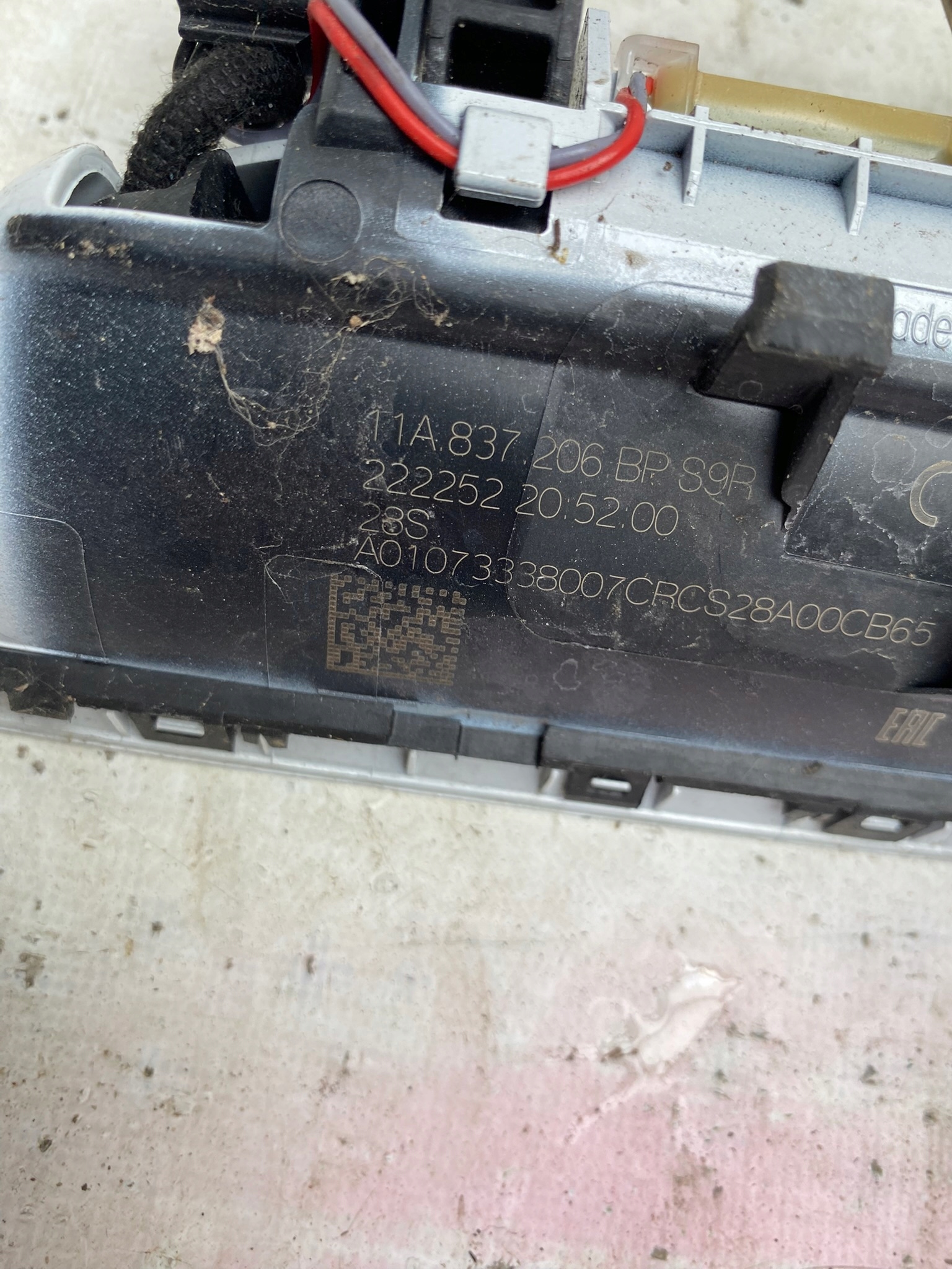 VW ID.4 handle exterior door right front 11A837206BP
