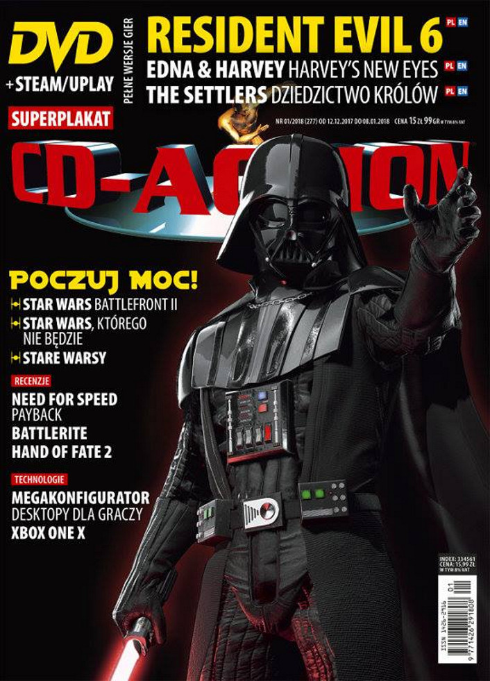 CD-Action 1 / 2018 z płytą cd