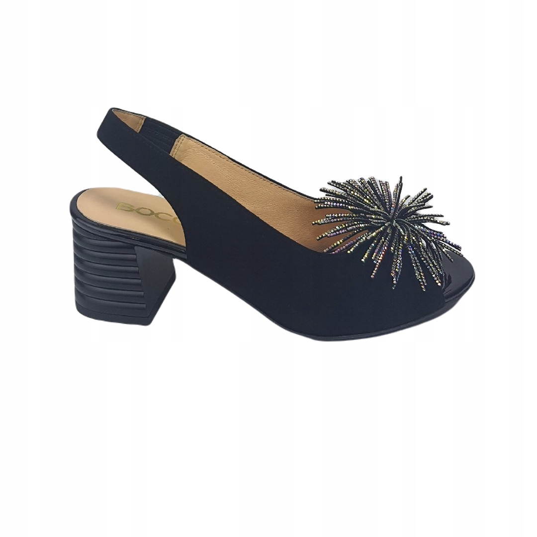 Dámské sandály Boccato 1518-J08-C10 Černé Velikost 38, Černá