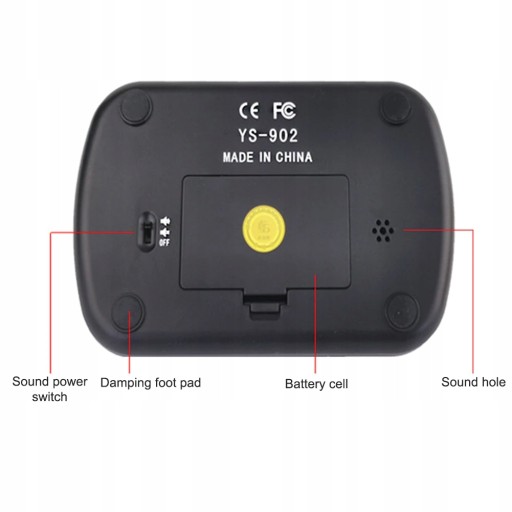 Profesjonalny cyfrowy zegar gier szachowy stoper Producent Abbey Game