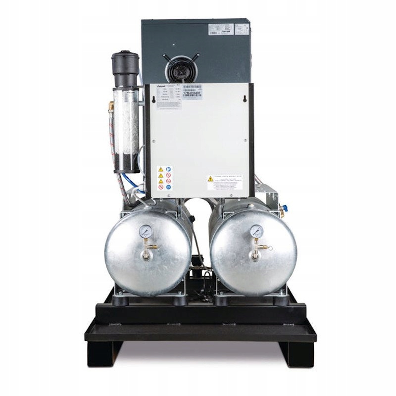 KOMPRESOR ŚRUBOWY 4kW AIRCRAFT 2091684 Układ zbiornika poziomy