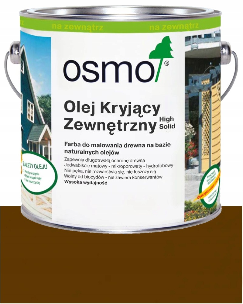 Osmo Vnější krycí olej pro fasády oken nábytku 2606 Bronz Střední 0,75L