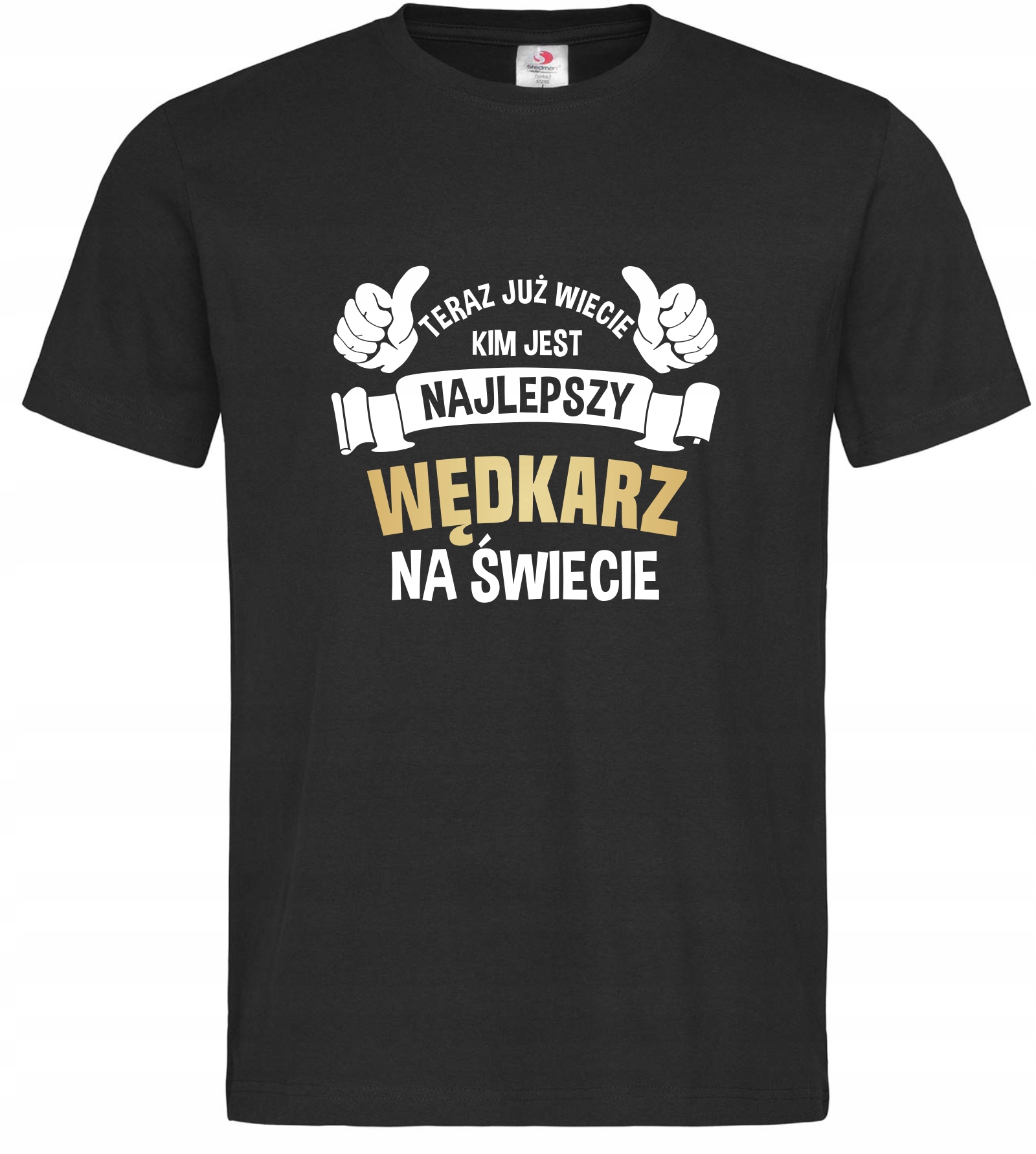 

koszulka Dla Wędkarza prezent na urodziny L