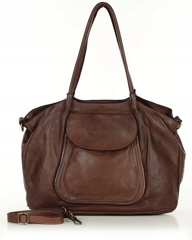 Duża torebka damska Shopper skórzana Marco Mazzini