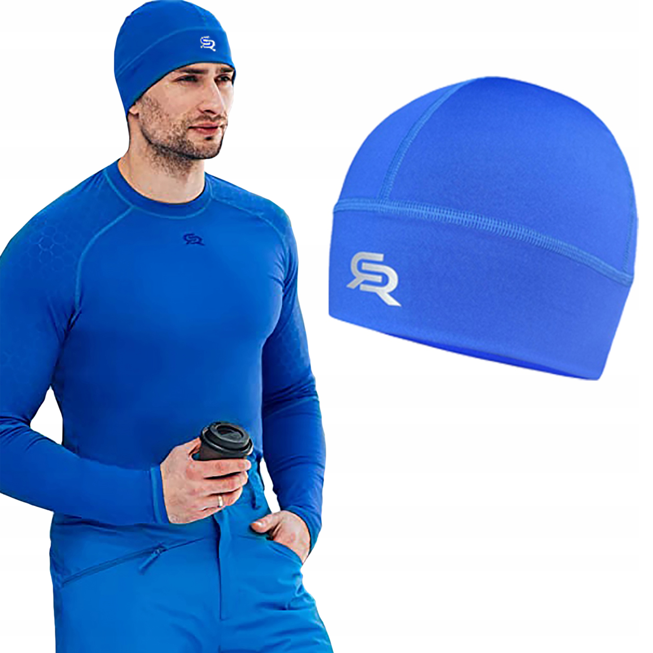 

Lekka czapka Termoaktywna Rough Radical blue uni