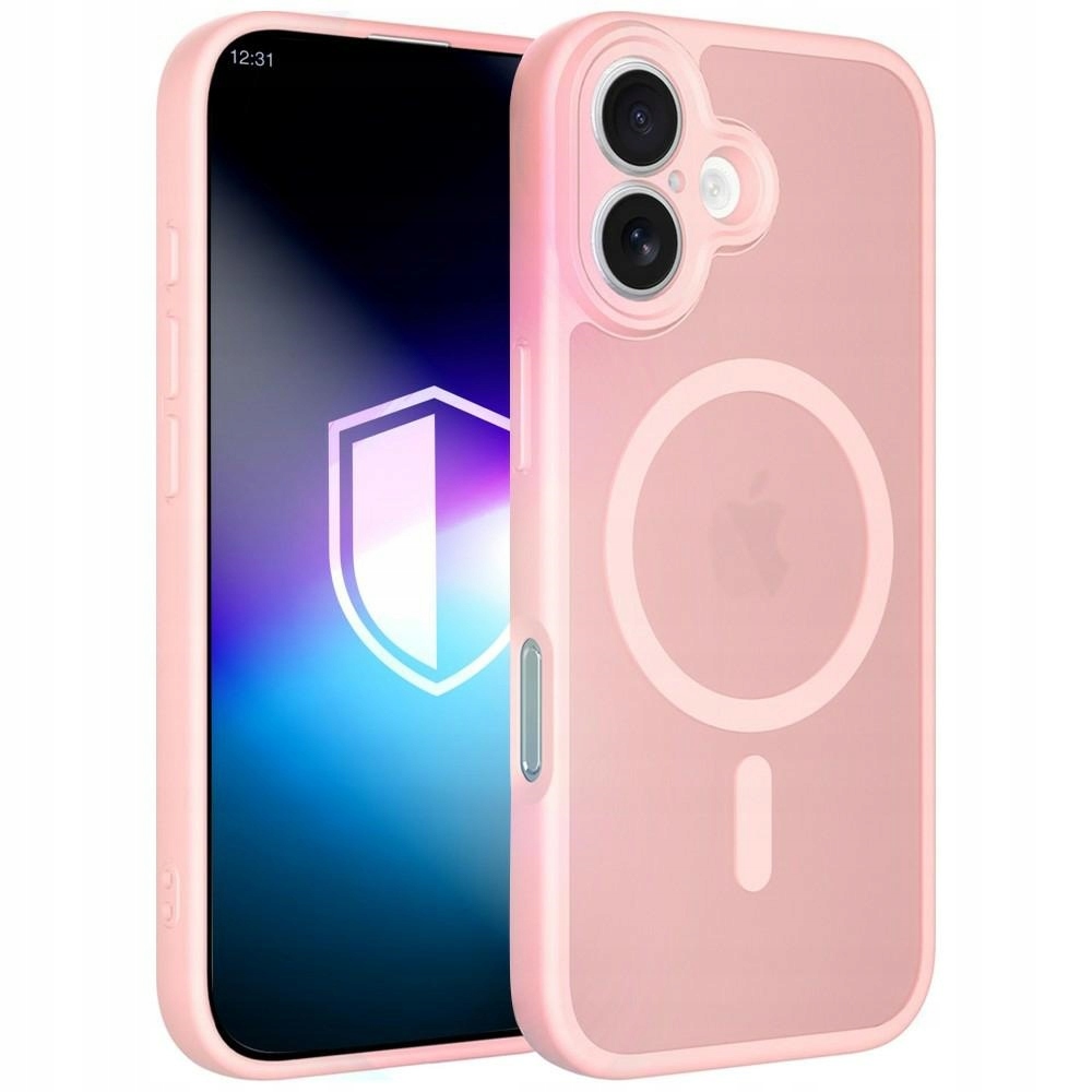 Etui 3mk Misty MagCase na iPhone 16 różowe 3mk Protection