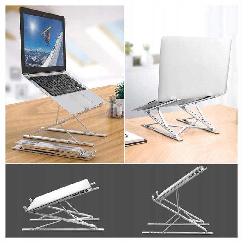 ALUMINIOWY STOJAK PODSTAWKA PODKŁADKA POD LAPTOP Marka inna