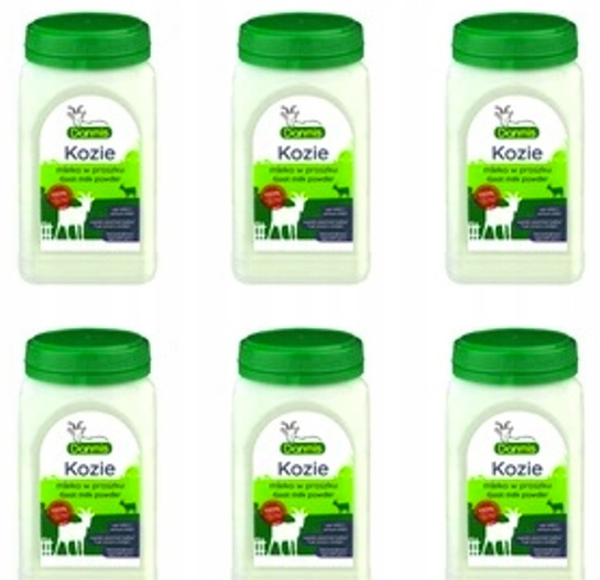 Goat Milk Danmis Hipoalergiczne Kozie Mleko proszek bez Gmo 200g x6 (1,2kg)