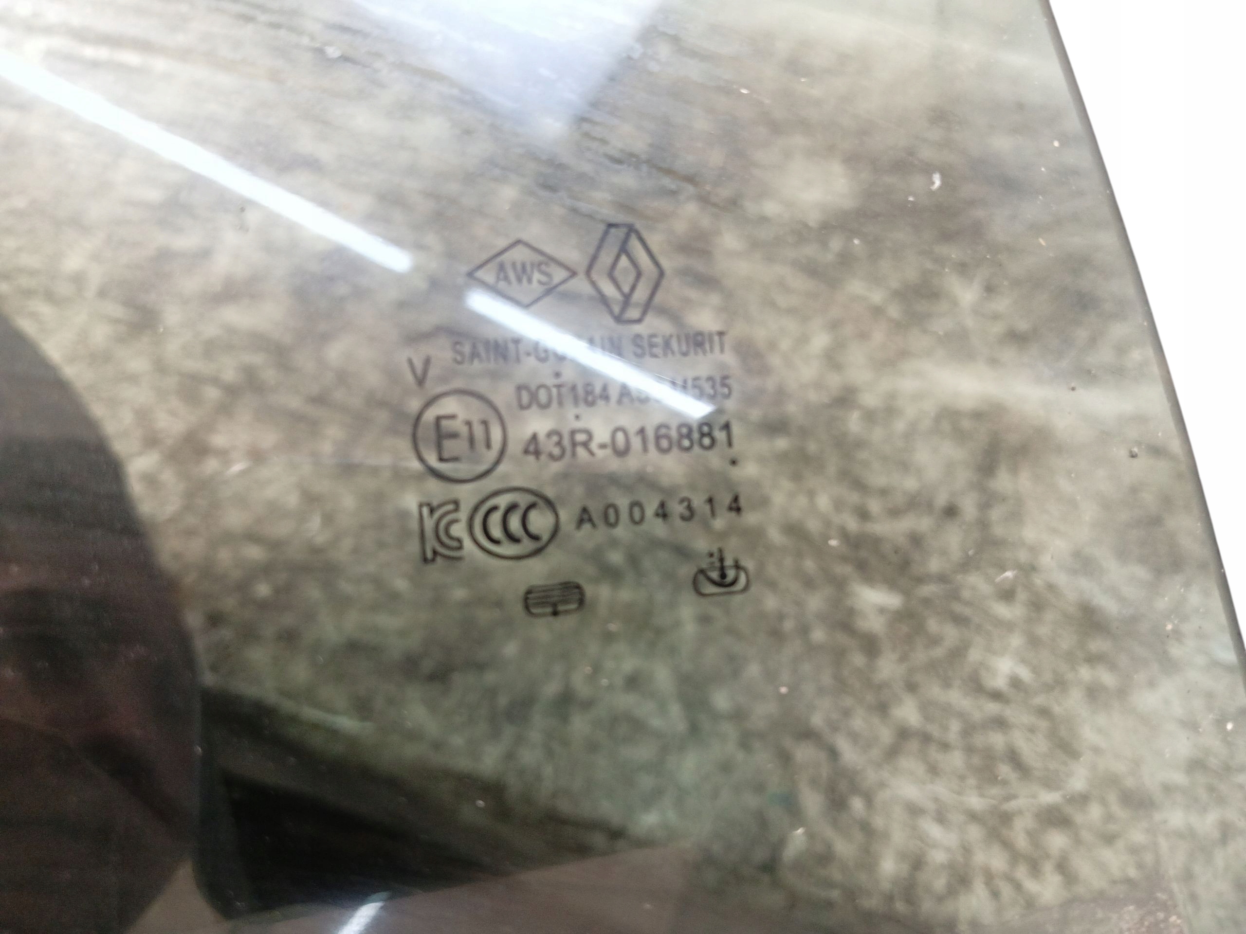 window door right rear part right rear RENAULT ARKANA