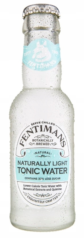 Fentimans Light Tonic Water 200ml wytrawny tonik z 30% mniej cukru