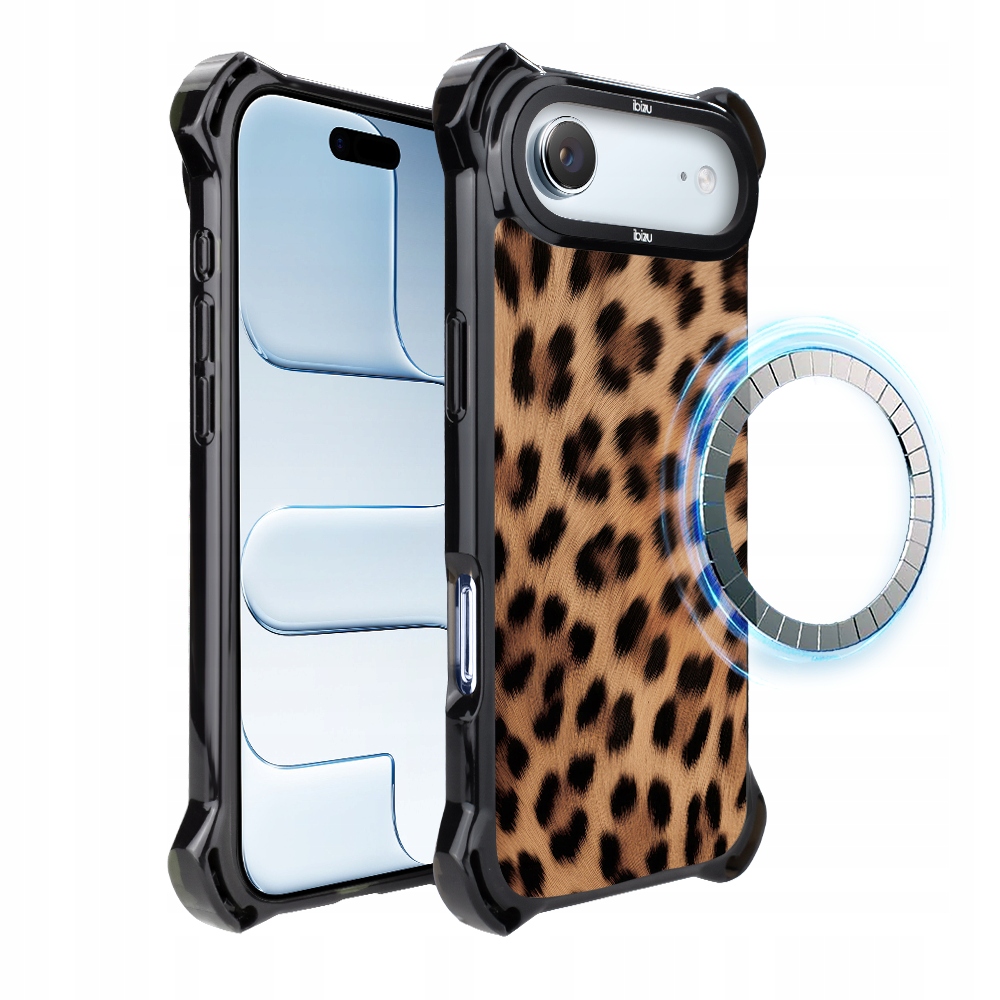 Pouzdro Ibizu DropGuard Ultra pro iPhone Air s MagSafe, barva Call of Nature, barva Panther