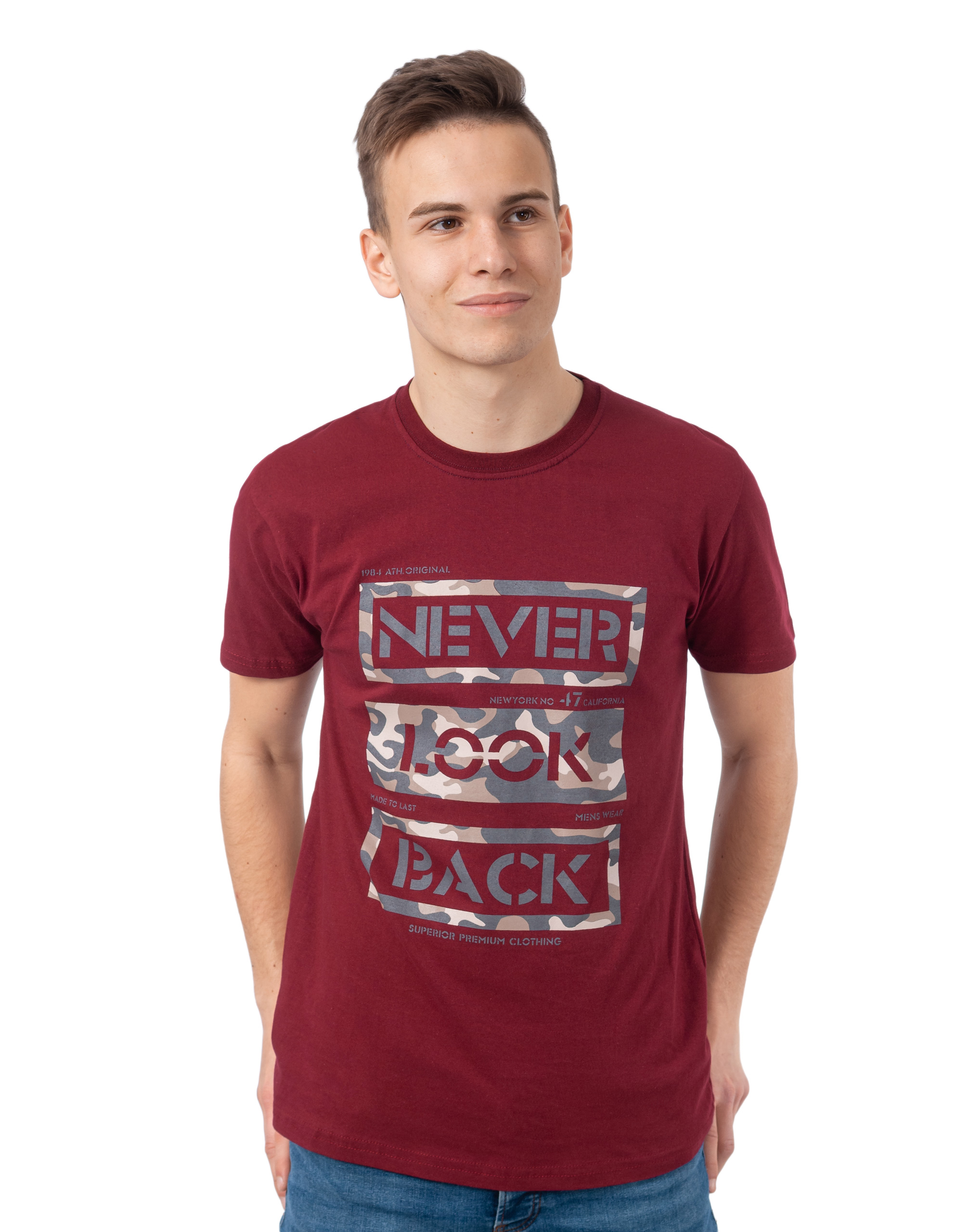 

Koszulka Podkoszulek Tshirt Męski Shirt KM18-3 r M