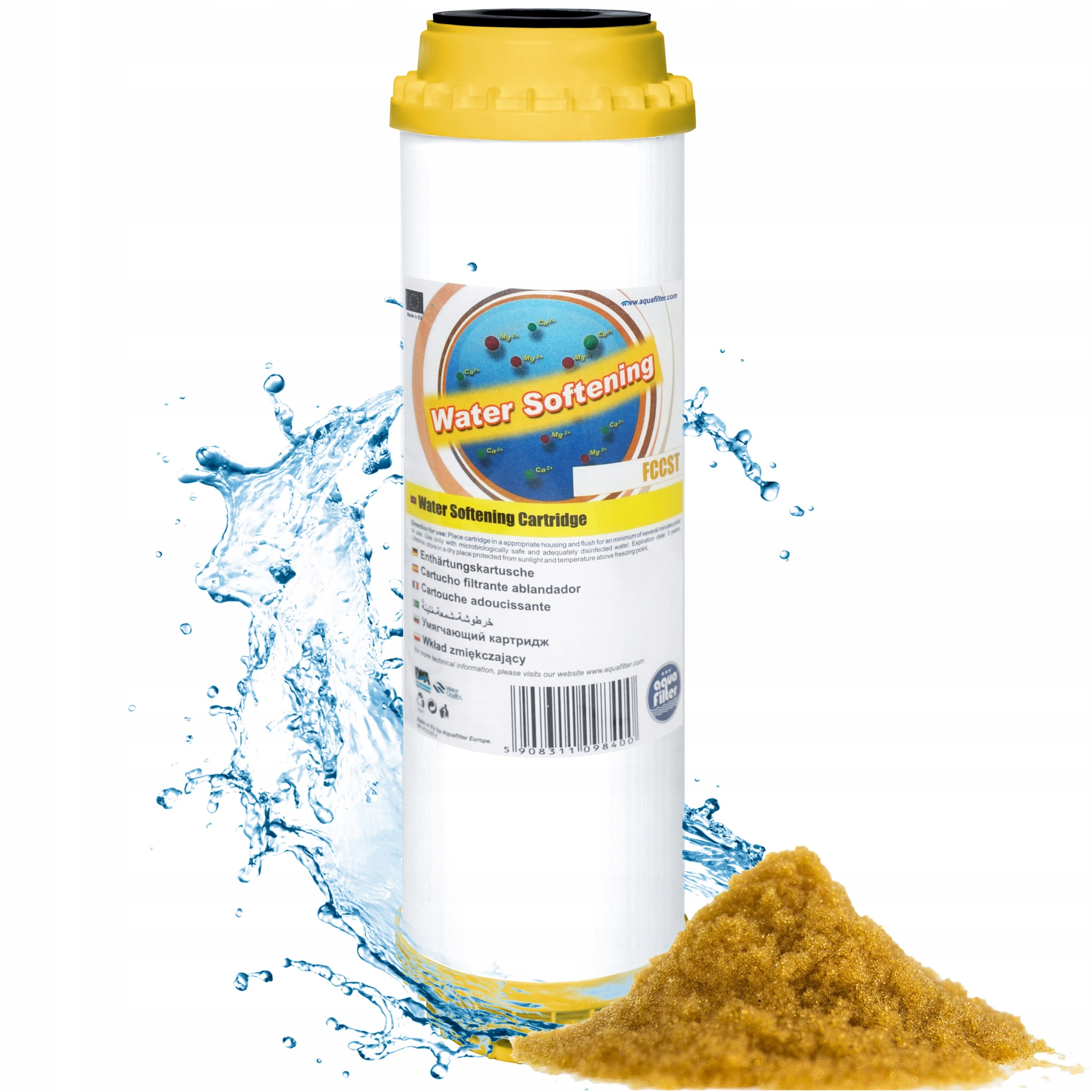 Fccst Aquafilter wkład zmiękczający filtr wody x5