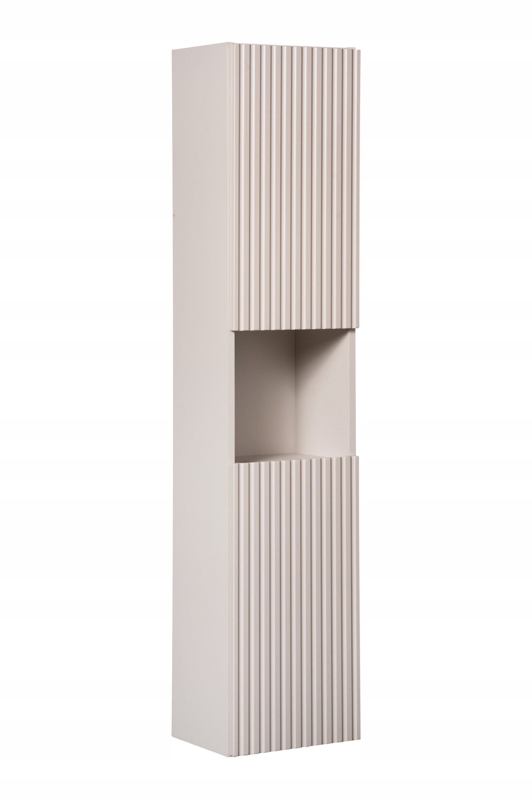 Słupek łazienkowy wiszący szeroki 30 cm ,kaszmir ,wysokość 140 cm, gł.25cm
