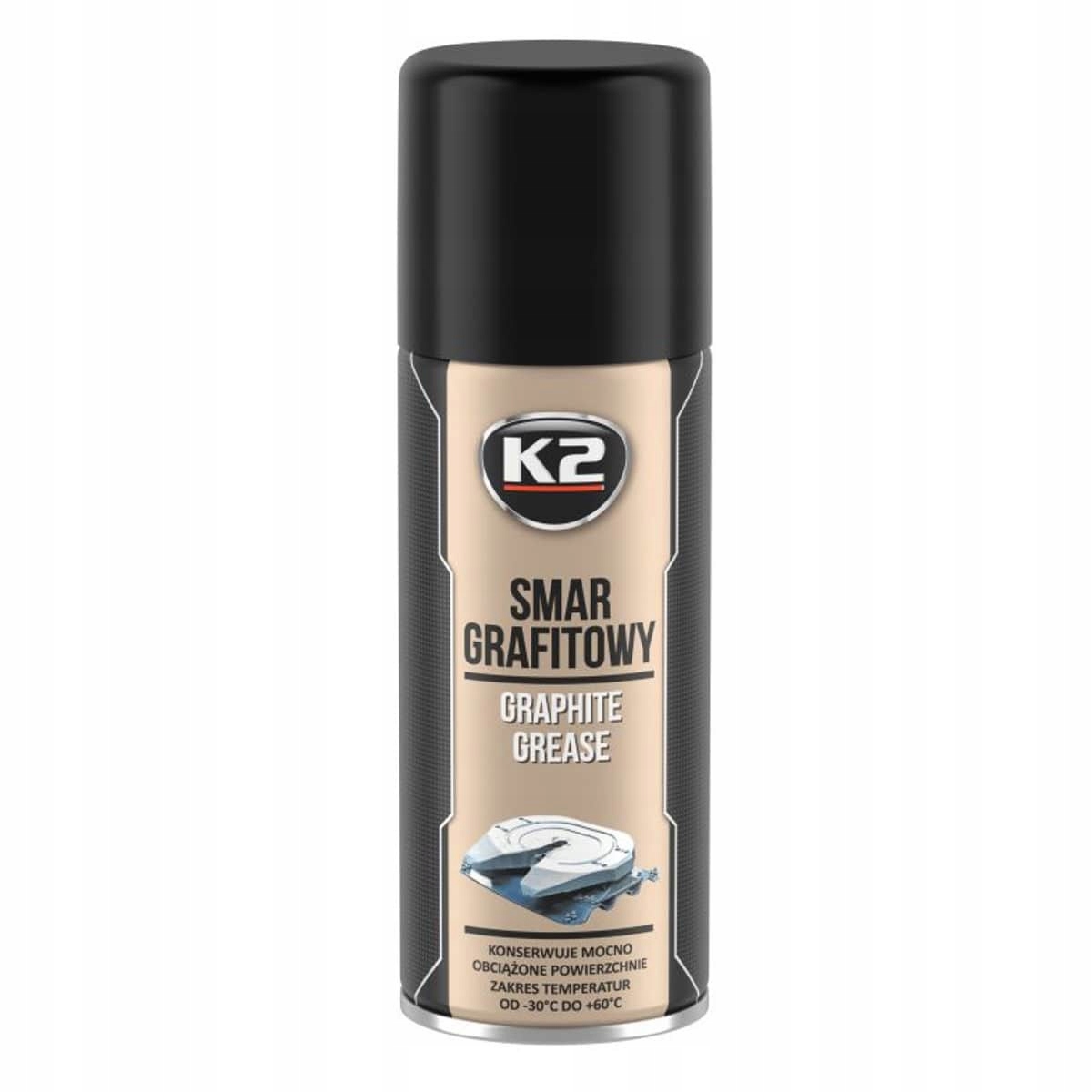 

K2 Smar Grafitowy 400ml Spray Do Gwintów Śrub