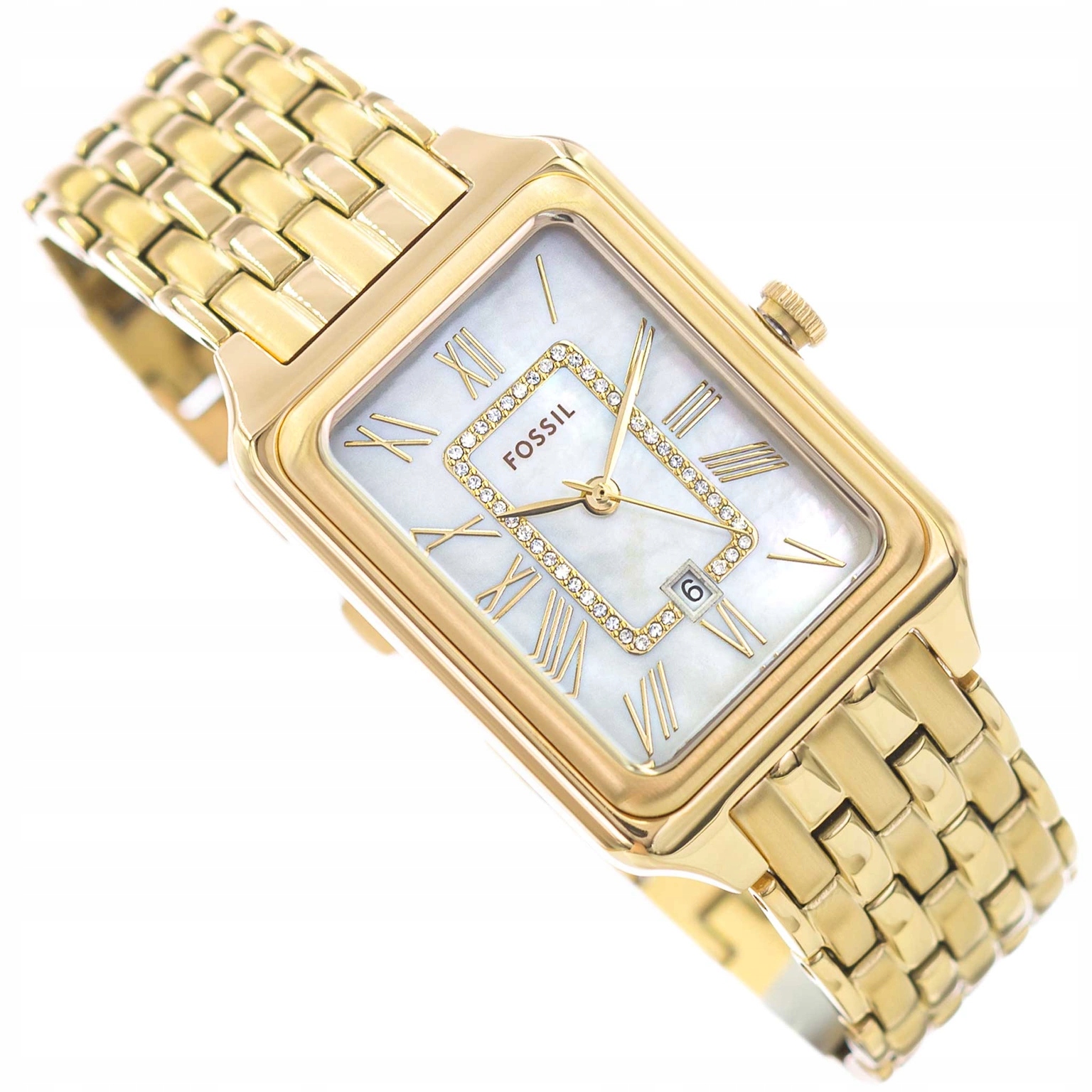 Dámské Hodinky Fossil ES5304 Raquel S Krystaly Na Náramku