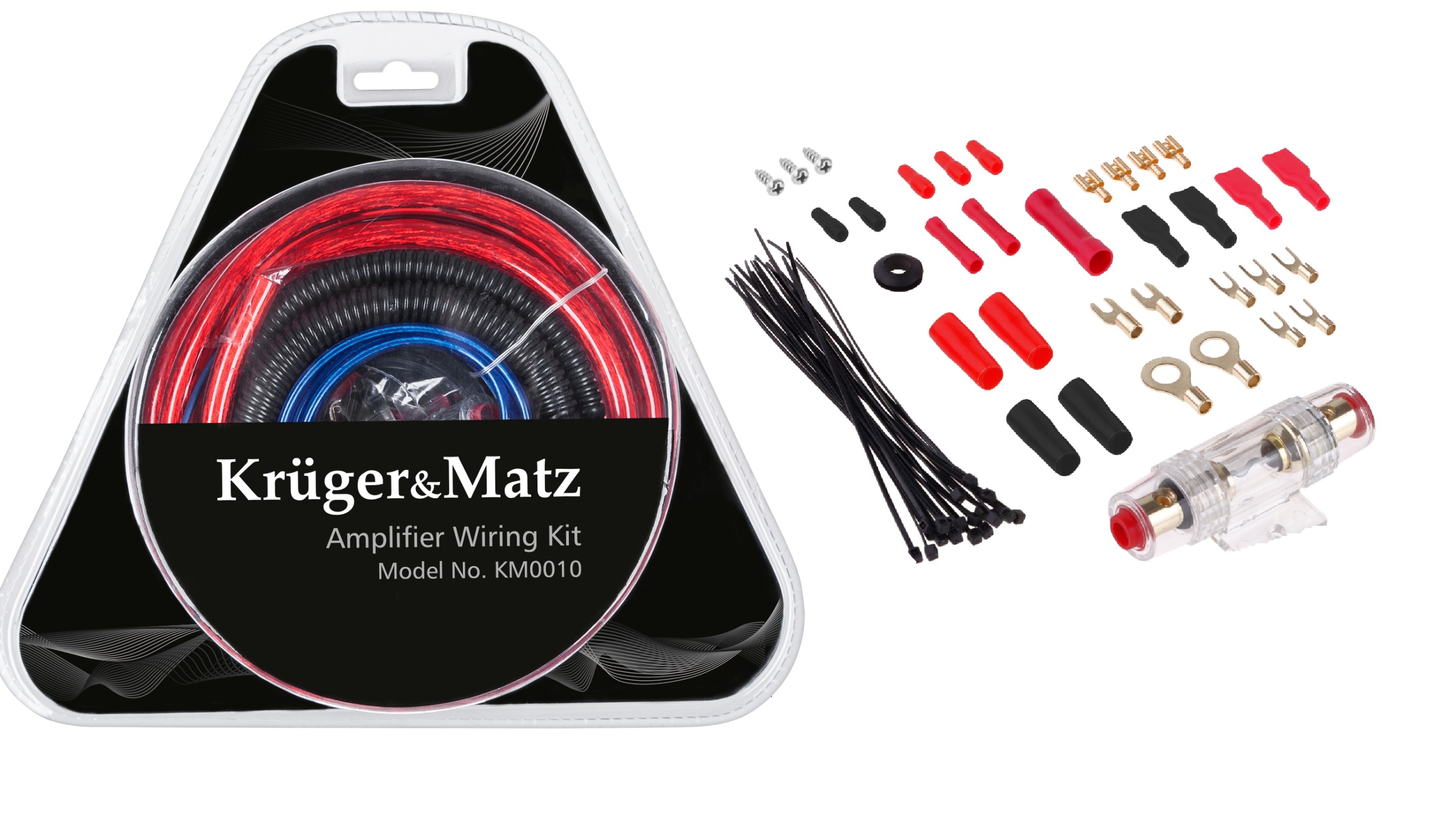 

Zestaw Kabli Do Wzmacniacza Grube Car Audio 1000W