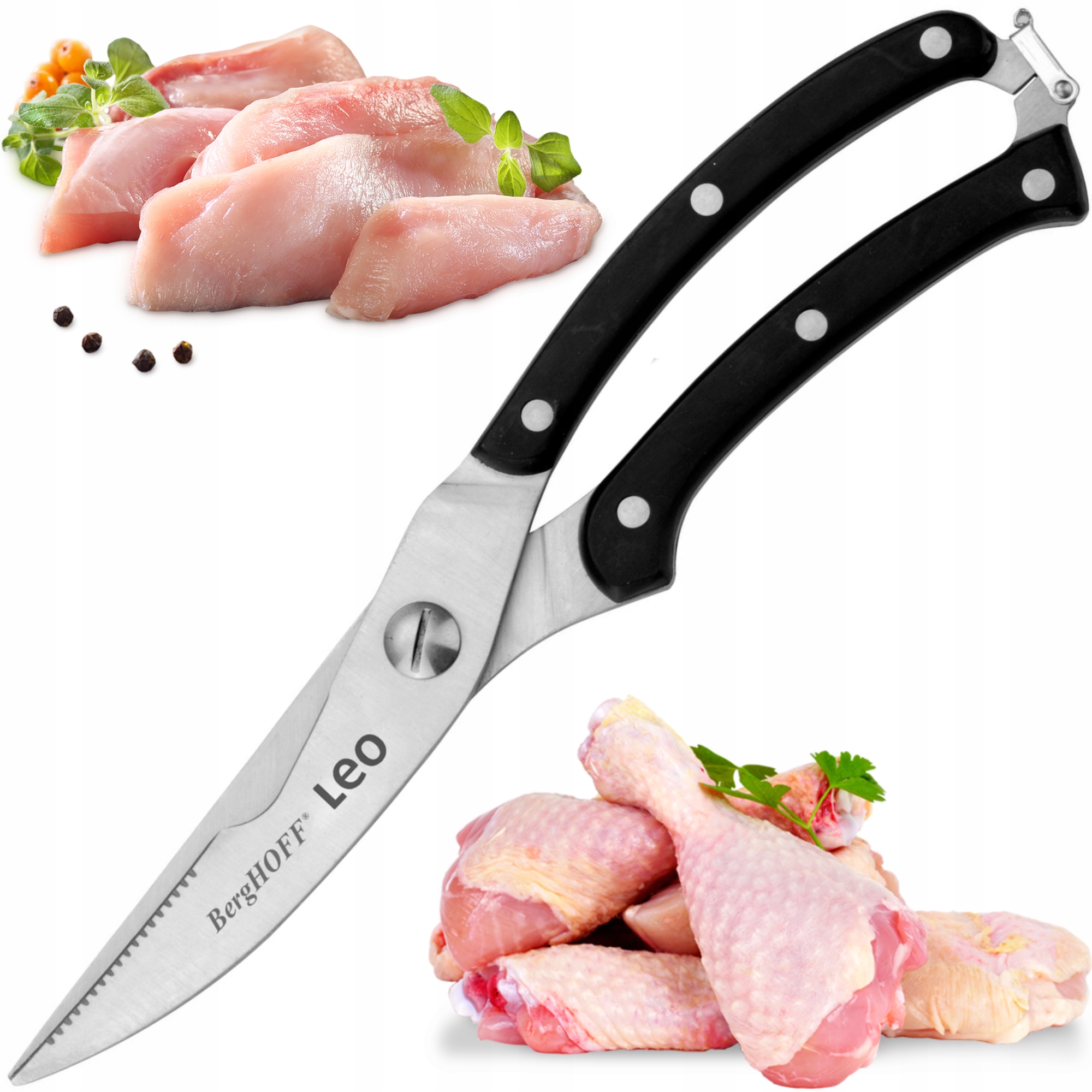 BergHOFF NOŻYCE KUCHENNE DO DROBIU MIĘSA 25 CM