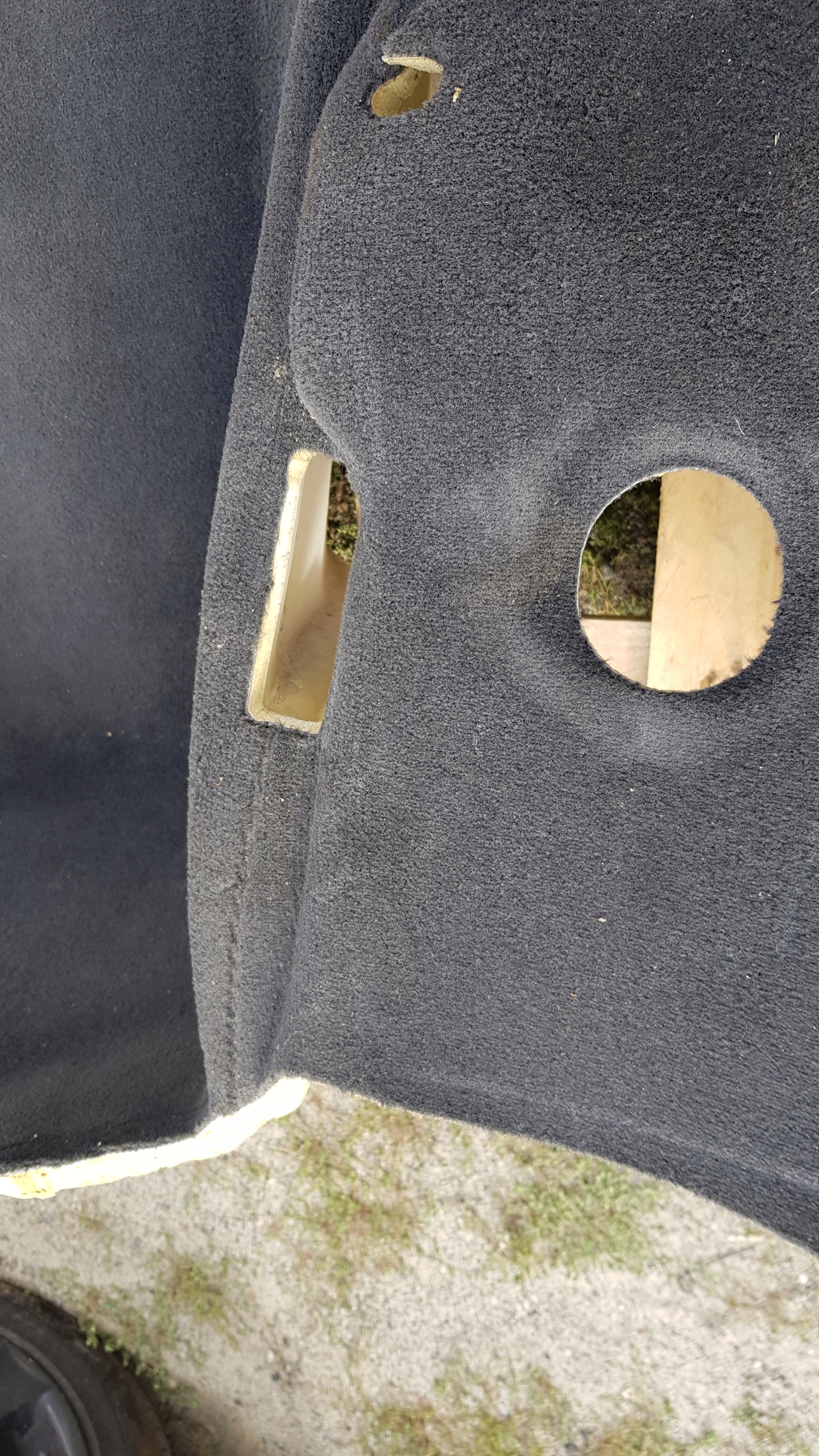MERCEDES W220 carpet mats front rear part