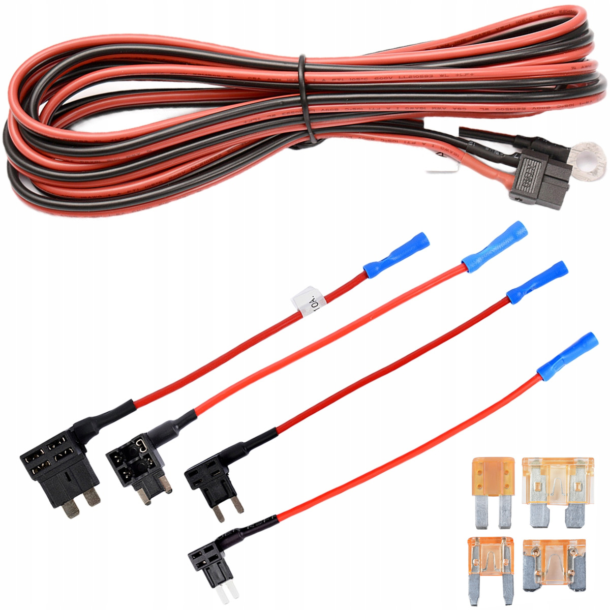 Napájecí kabel pro powerbanky Cellink XT60 3 m 4x adaptér bypass