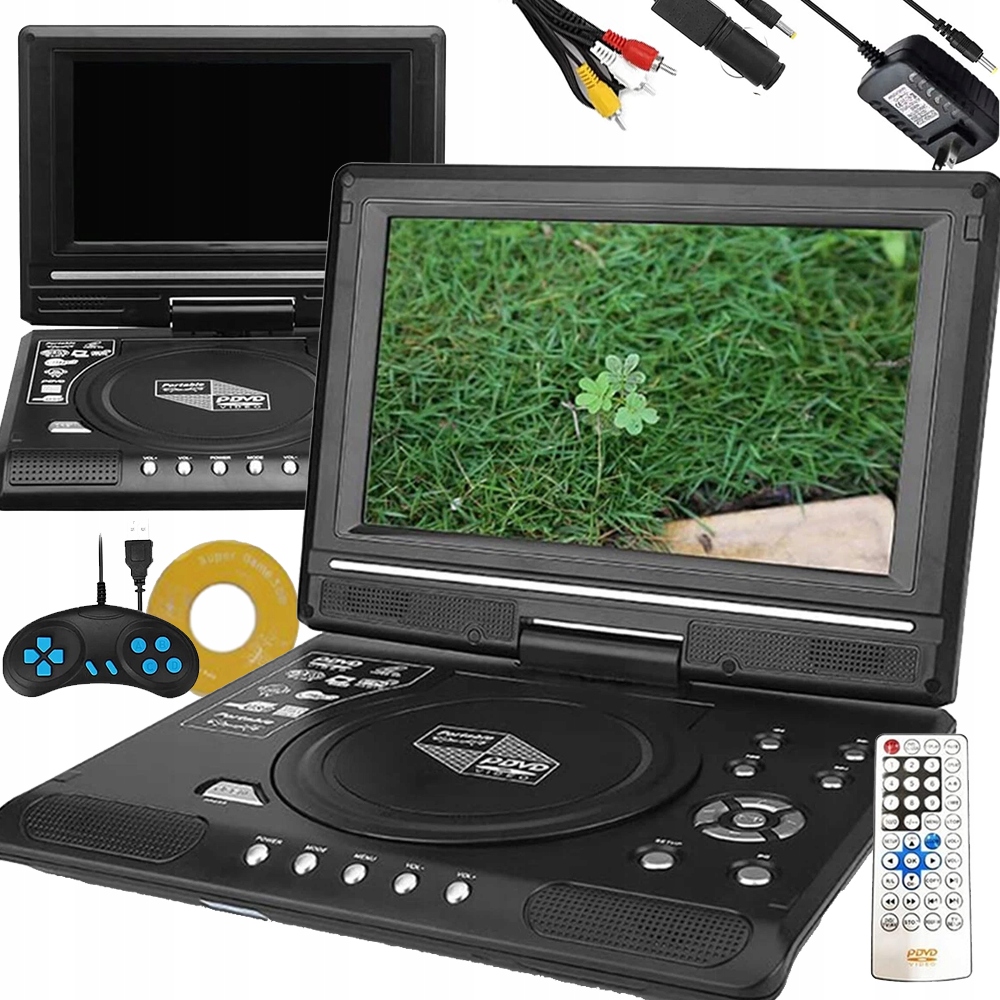 Mobilní DVD Přehrávač S Otočnou Obrazovkou 7.8 Palců Tv Hra Napájení Auto