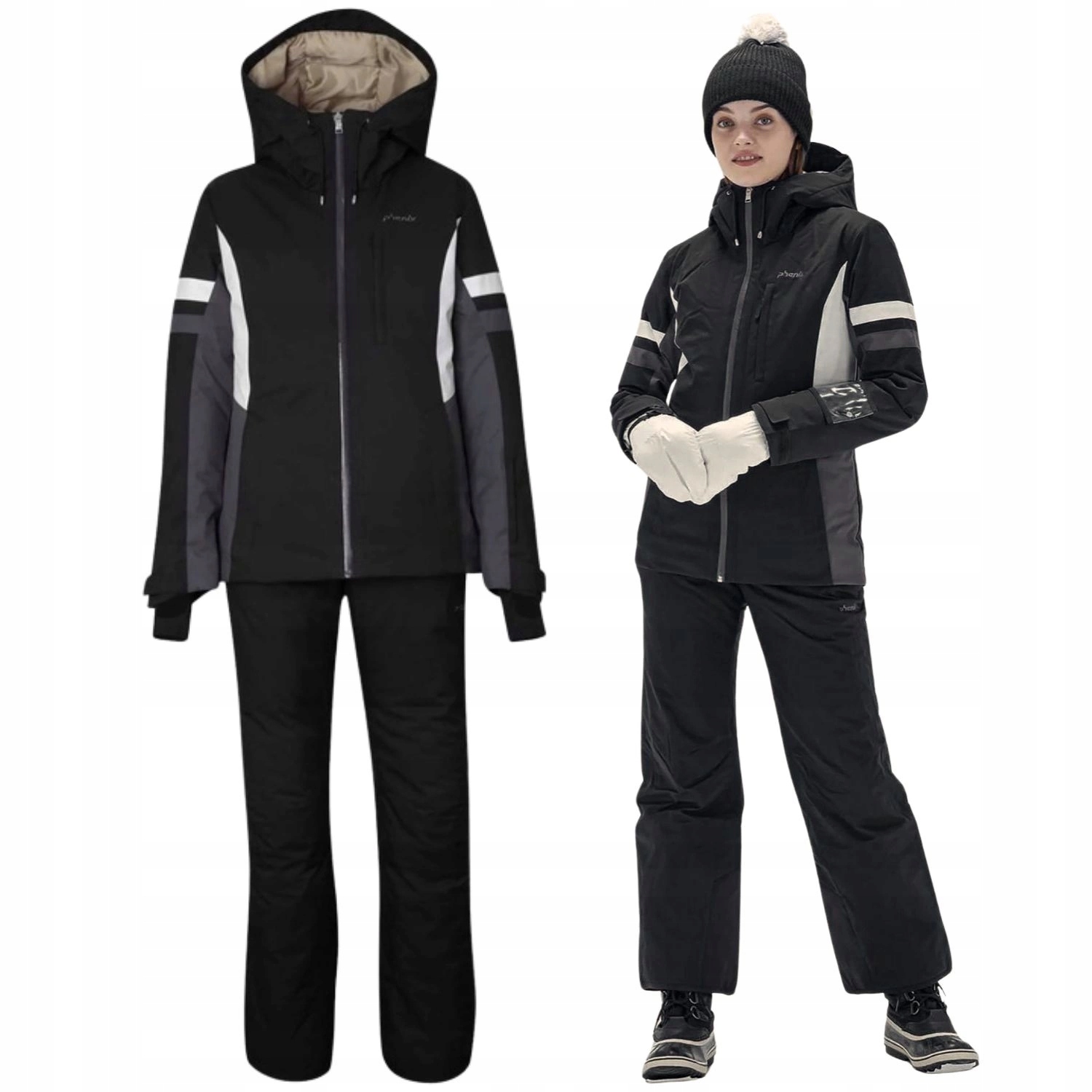 Dámský Lyžařský Set Phenix, kalhoty, bunda s membránou 10.000 mm, vel. M