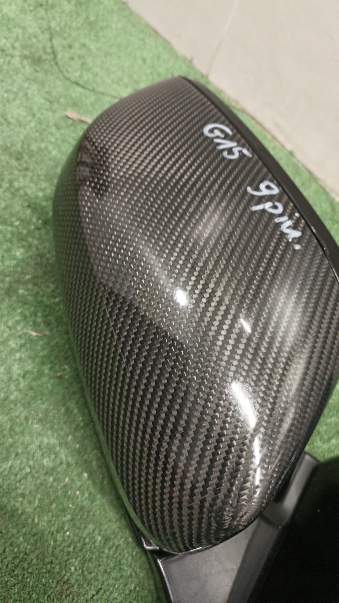 BMW G14 G15 mirror left right 9PIN SHADOWLINE CARBON KAMERA ASYSTENT