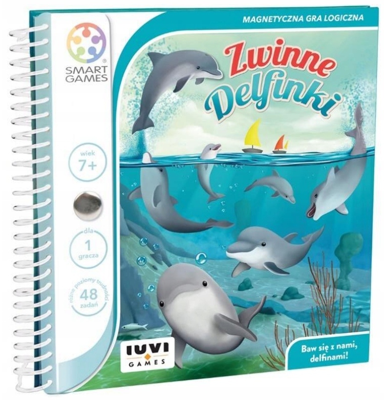 Smart Games 70461 Zwinne Delfinki Gra logiczna