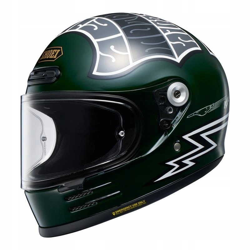 Prilba Shoei GLAMSTER06 Heiwa Motorcycle TC-4 zelená biela Darčeky