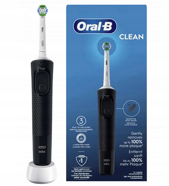 Szczoteczka Elektryczna do Zębów Oral-B Vitality Precision Clean Box Czarna