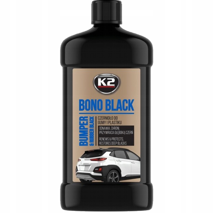 K2 Bono Black Czernidło do plastiku i opon 500ml