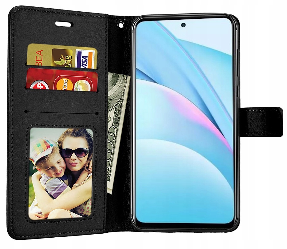 KABURA POKROWIEC OBUDOWA ETUI SKÓRZANE DO REALME C67 +SZKŁO 9H i SMYCZ Typ etui z klapką