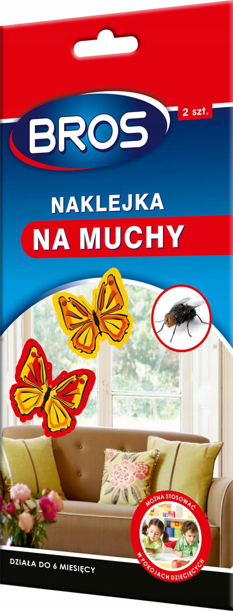 

Bros Naklejka Na Muchy 2szt.