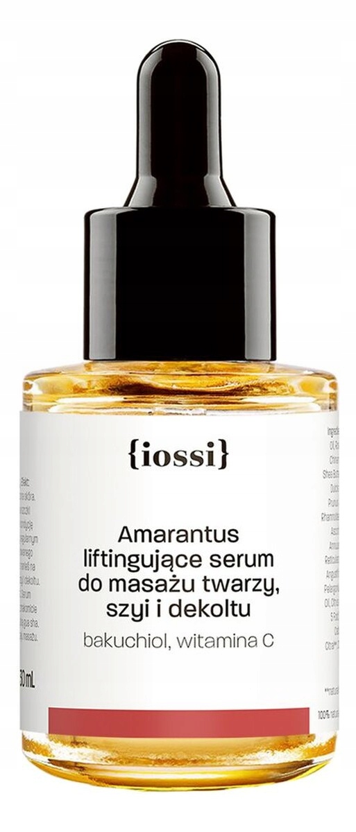 Iossi Amarantové zpevňující a liftingové masážní sérum na obličej 30 ml