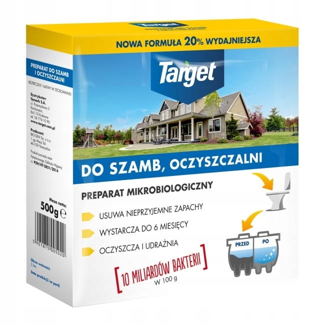 

Target Preparat do oczyszczalni szamba 500g