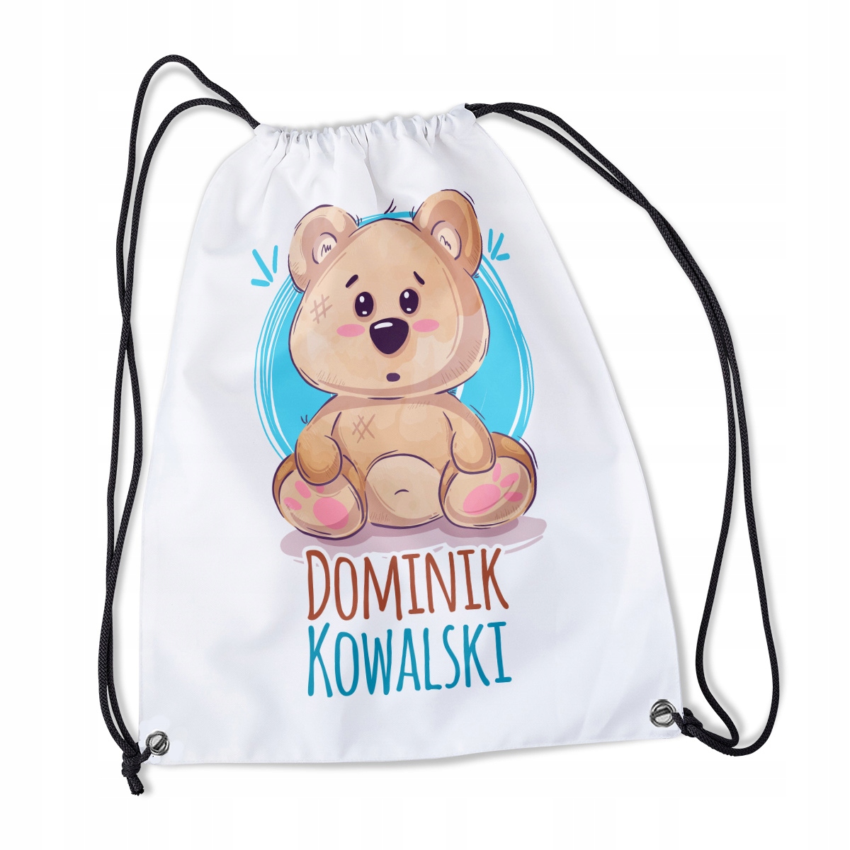 

Worek Plecak do przedszkola z imieniem Dużo wzorów
