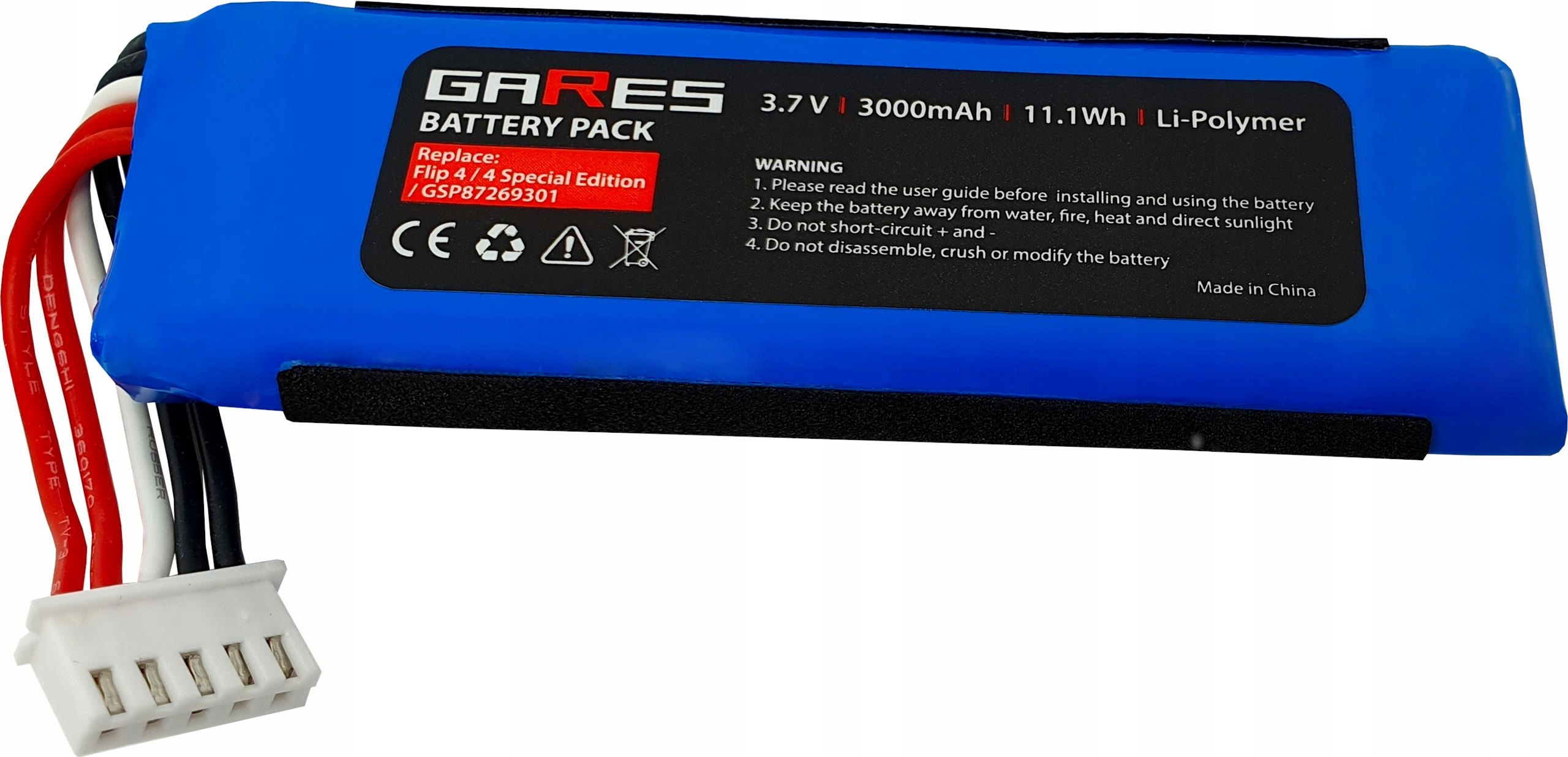 Akumulator Bateria do JBL Flip 4 GSP872693 01 3Ah Kod producenta MY002-37-30-JB