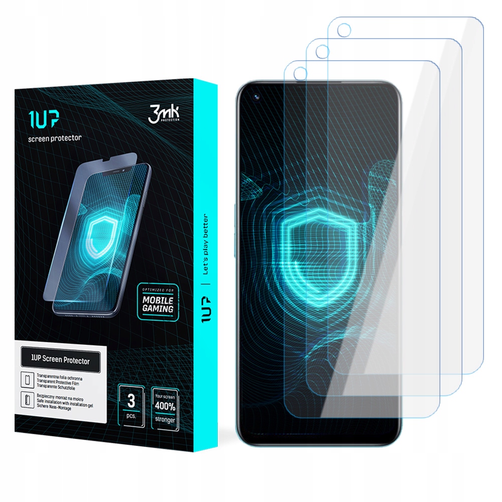 3x Fólie 3mk 1UP pro Realme Narzo 50 5G
