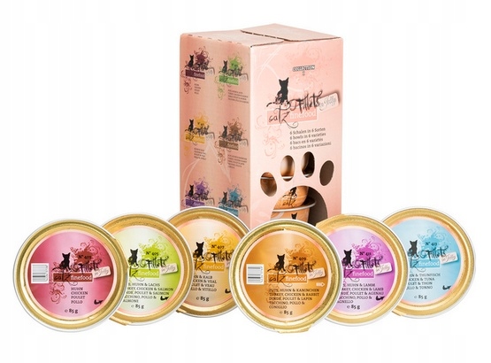 Catz Finefood Filety Multipack I N.403-413 tácky 6x85g