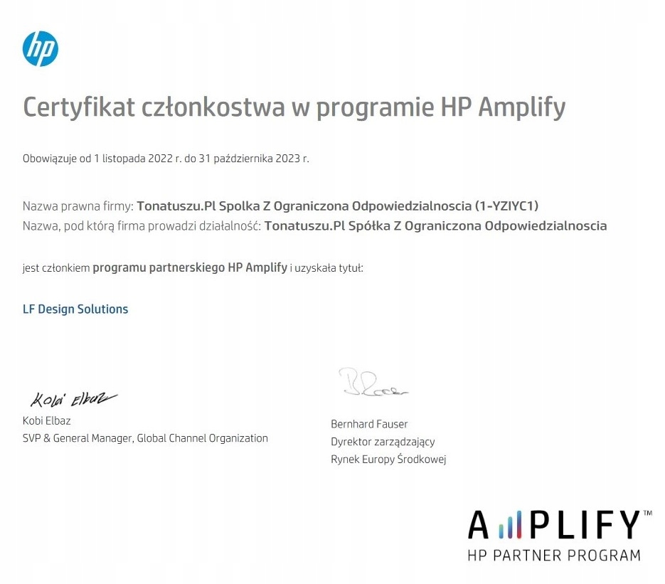 HP TONER NR 651 C2P10AE 600 STR. BLACK ORYGINALNY Model 651