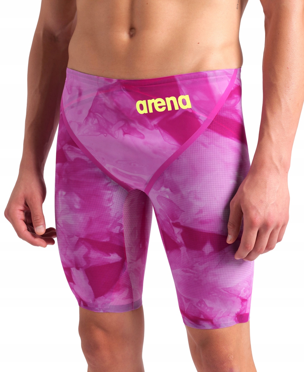 Strój startowy męski Arena Carbon Glide Le Jammer Tie-Dye Ciclamyn UK24