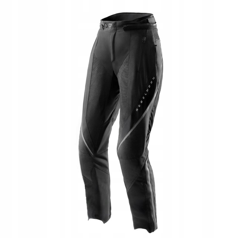 Dámske Textilné Motocyklové Nohavice Rebelhorn Hiflow 5 Black W5XL